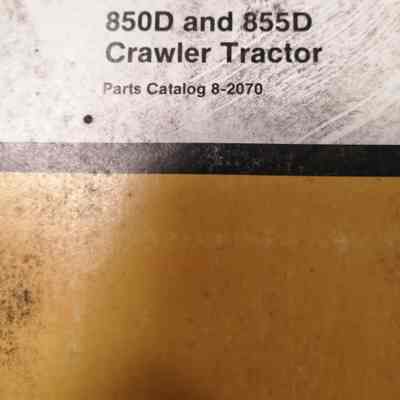Case. 850D and 855D Crawler tractor. Parts catalog 8-2070