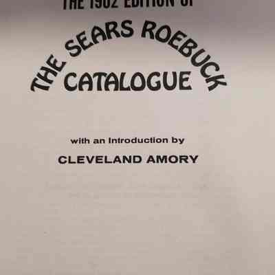 1902 edition of the Sears Roebuck catalogue