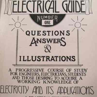 Hawkins electrical guide. Questions, answers, and illustrations. Electricity and its applications