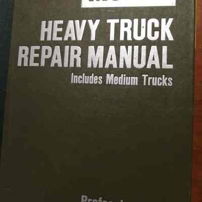 Heavy truck repair manual. Includes medium trucks.