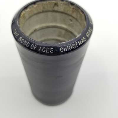 Cylinder Record, Bakelite - The Song of Ages - Metropolitan Quartette - 1918 - Edison 3621 - Senkler Estate Collection