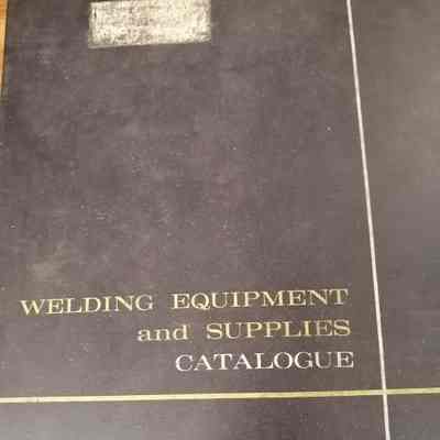 Welding equipment and supplies. Catalogue