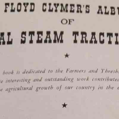 Album of historical steam traction engines