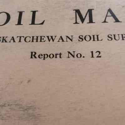 Soil maps. Saskatchewan soil survey. Report No. 12