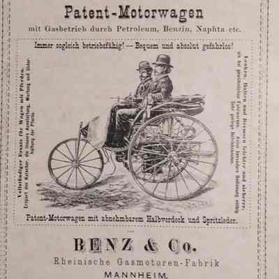 Patent- Motorwagen