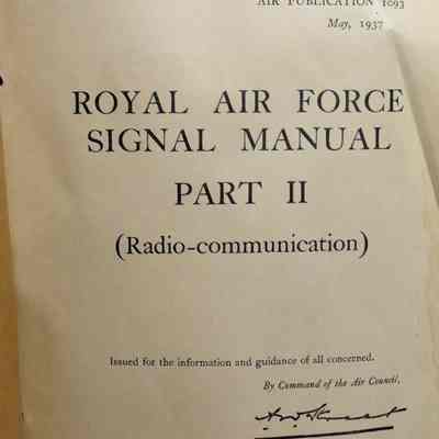Royal Air Force signal manual. Part II. (Radio-communication.)