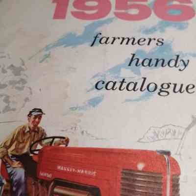 Massey-Harris-Ferguson. 1956 farmers handy catalogue