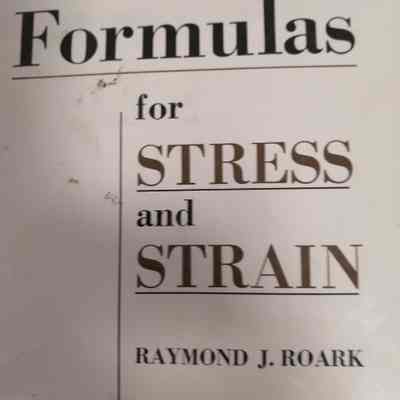 Formulas for stress and strain