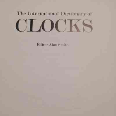 International dictionary of clocks