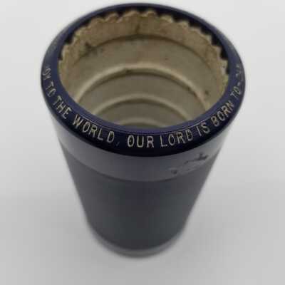Cylinder Record, Bakelite - Joy To The World, Our Lord is Born To-Day - Metropolitan Quartette - 1918 - Edison 3345 - Senkler Estate Collection