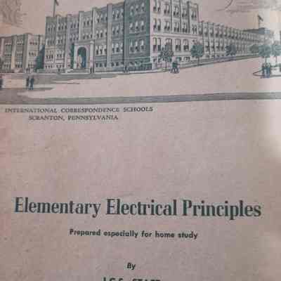 Elementary electrical principles