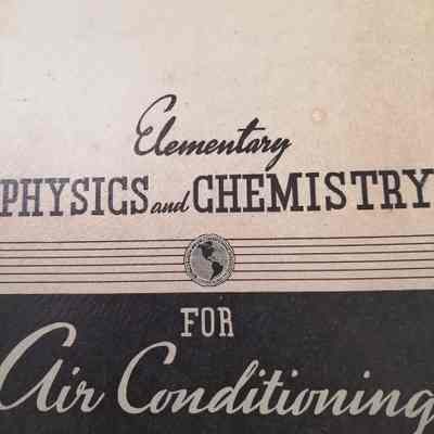 Elementary physics and chemistry for air conditioning