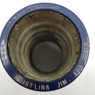Cylinder Record, Bakelite - Whistling Jim - Ada Jones - 1913 - Edison 1793 - Senkler Estate Collection