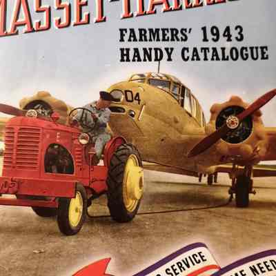 Massey-Harris farmers' 1943 handy catalogue
