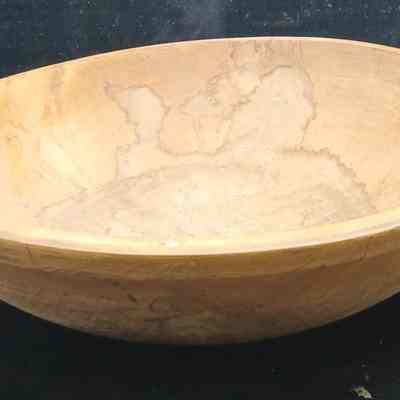 Butter-working bowl