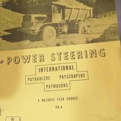 Power steering. International payhaulers, payscrapers, paywagons. A Melrose Tech Course. PH-4