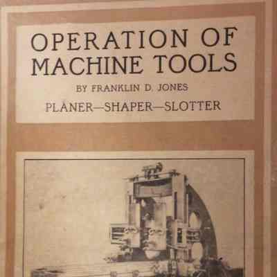 Operation of machine tools