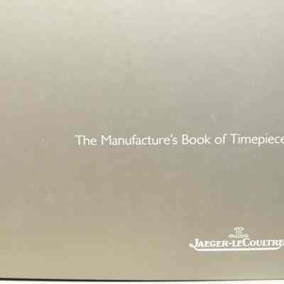 Manufacturer's book of timepieces