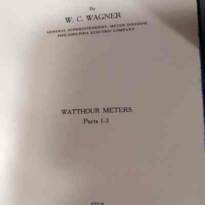 Watthour meters