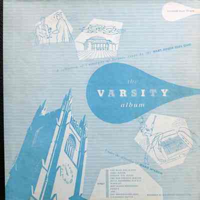 Album - 78rpm Record, Shellac - The Varsity Album - Hart House Glee Club – 1952 – Victor - The Old Attic (2015)