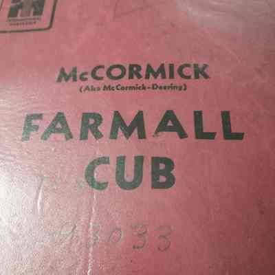 McCormick Farmall cub