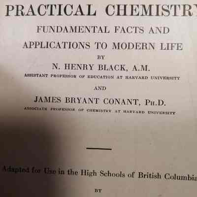 Practical chemistry. Fundamental facts and applications to moderrn life