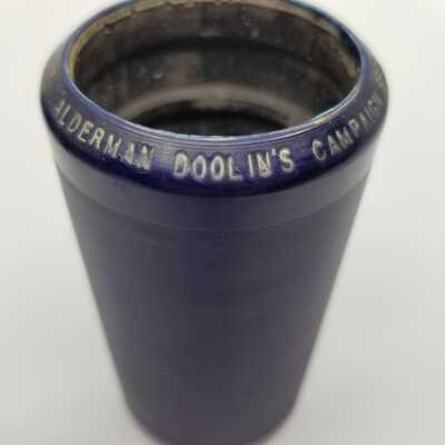 Cylinder Record, Bakelite - Alderman Doolin's Campaign Speech - Cole Porter - 1913 - Edison 2037 - Senkler Estate Collection