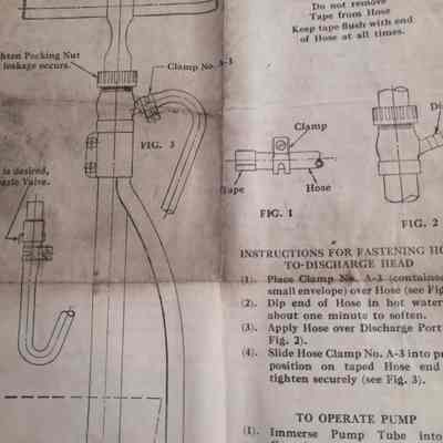 Pump. S 300 O. C. D. stirrup pump