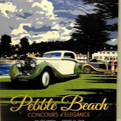 Pebble Beach. Concours d'elegance