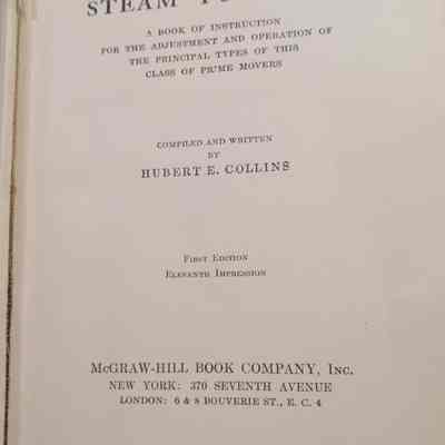 Steam turbines. A book of instructions for the adjustment and operation of the principle types of this class of prime movers.
