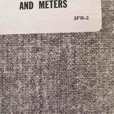 Simple radio circuits and meters