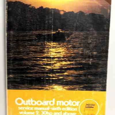 Outboard motor service manual
