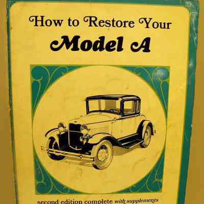 How to restore your Model A