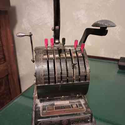 Cheque writer