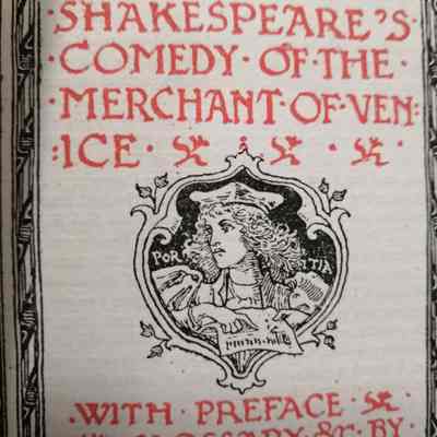 Shakespeare's comedy of The Merchant of Venice