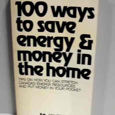 100 ways to save energy and money in the home