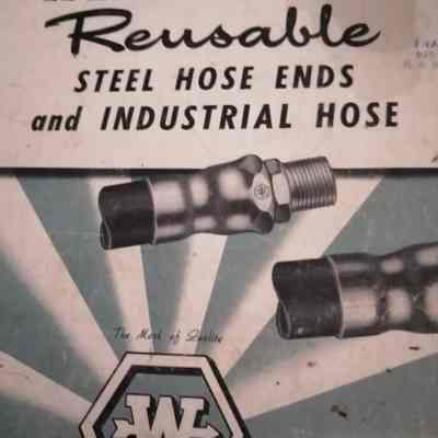 Weatherhead reusable steel hose ends and industrial hose