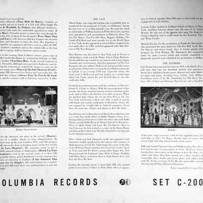 Cole Porter's "Kiss Me Kate" - Liner 2