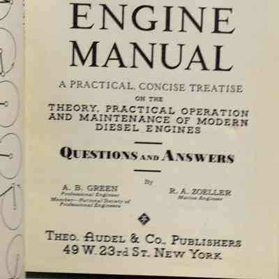 Diesel engine manual
