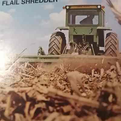 Rotary cutters and flail shredder