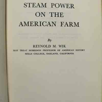 Steam power on the American farm