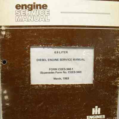 Engine service manual