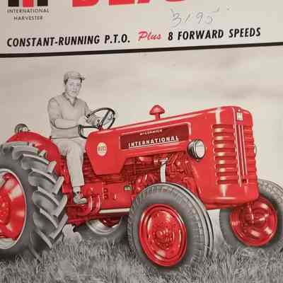 B-275. Diesel or gasoline tractor