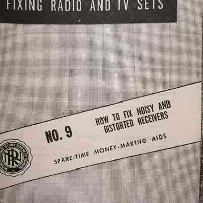How to make extra money fixing radio and tv sets