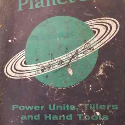 Planet Jr. Power units, tillers, hand tools