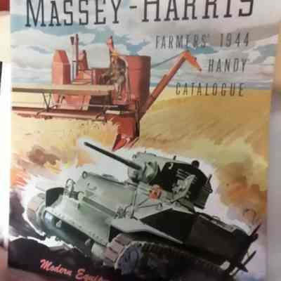 Massey-Harris farmer's 1944 handy catalogue