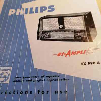 Philips. BX 998A