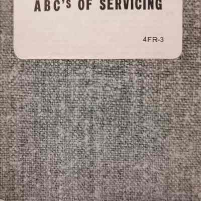 ABC's of servicing