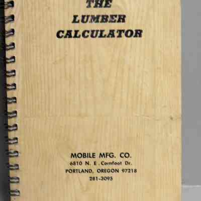 Lumber calculator