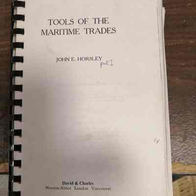 Tools of the maritime trades